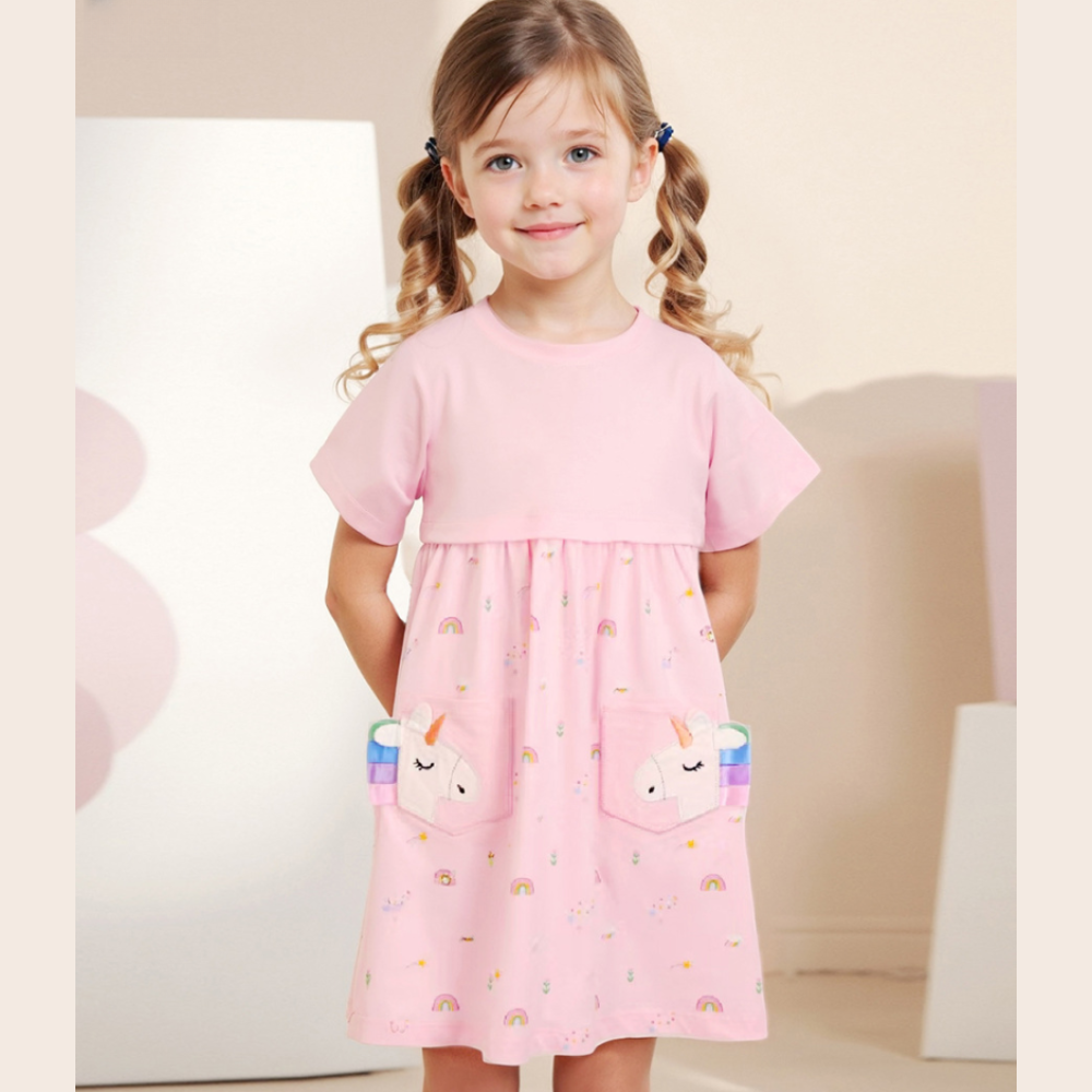 Rochie cu detalii Toya Roz