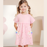 Rochie cu detalii Toya Roz