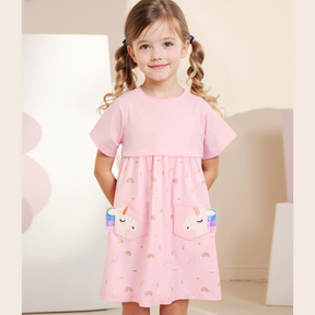 Rochie cu detalii Toya Roz