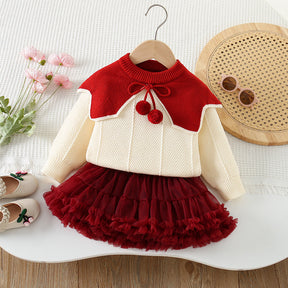 Set din doua piese Amber Rosu