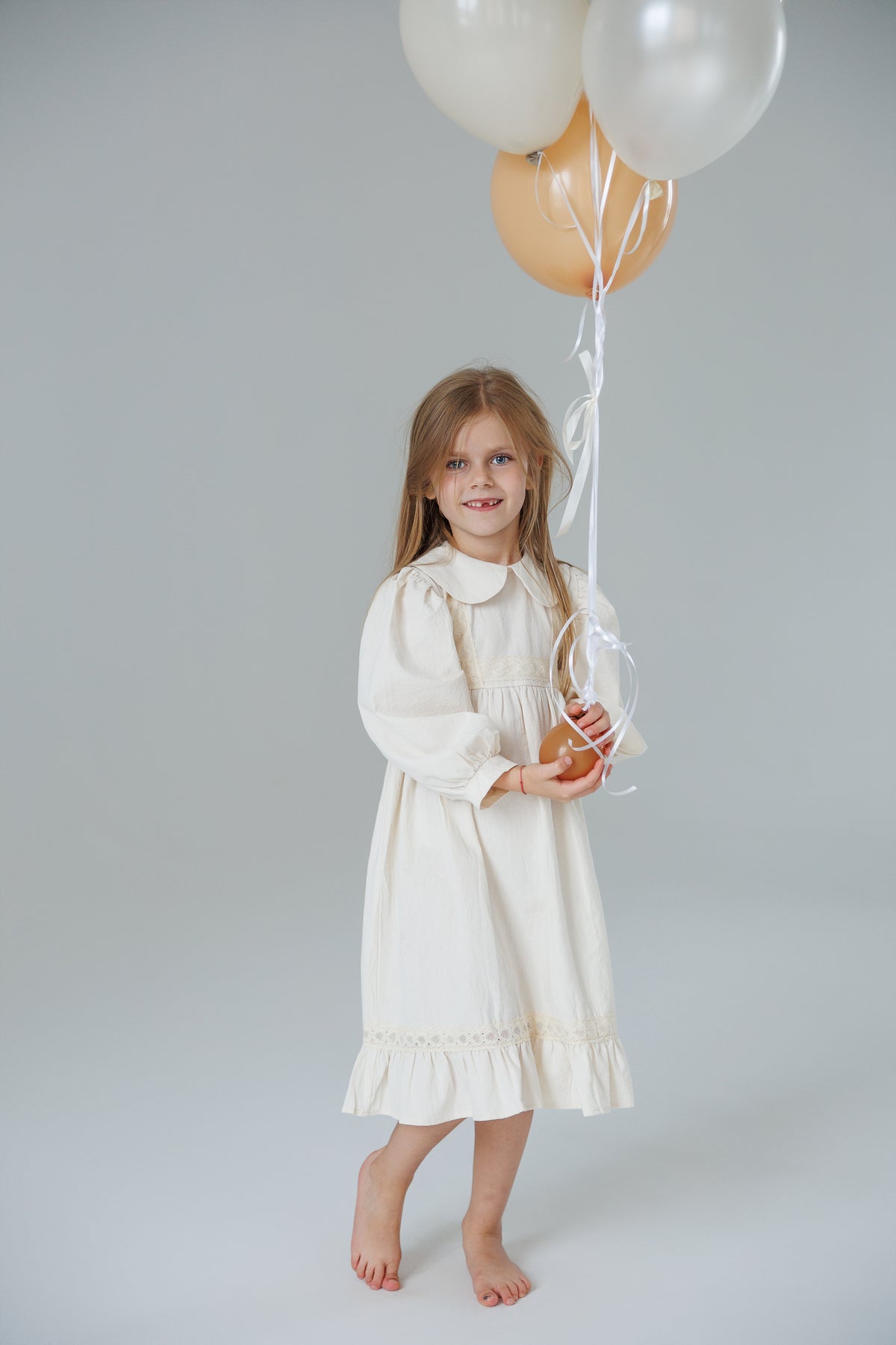 Rochie cu detalii Mia Crem