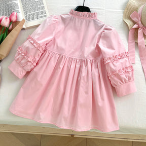 Rochie cu detalii Adah Roz
