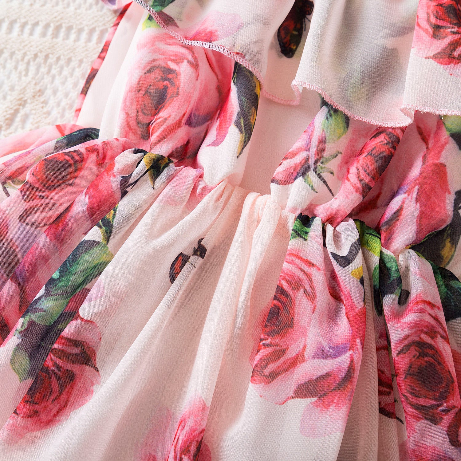 Rochie cu detalii Elarion Roz