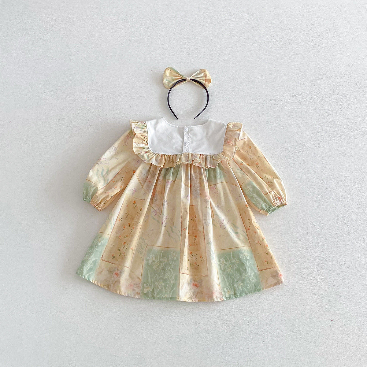 Rochie cu cordeluta Hanel Crem