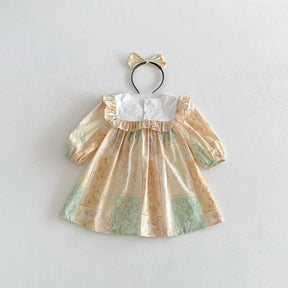 Rochie cu cordeluta Hanel Crem