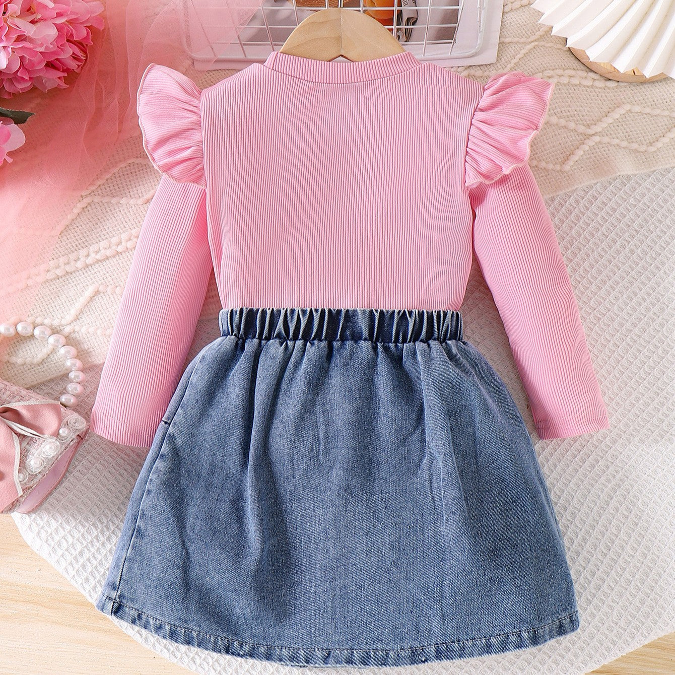 Set din doua piese Naslina Roz