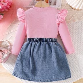 Set din doua piese Naslina Roz