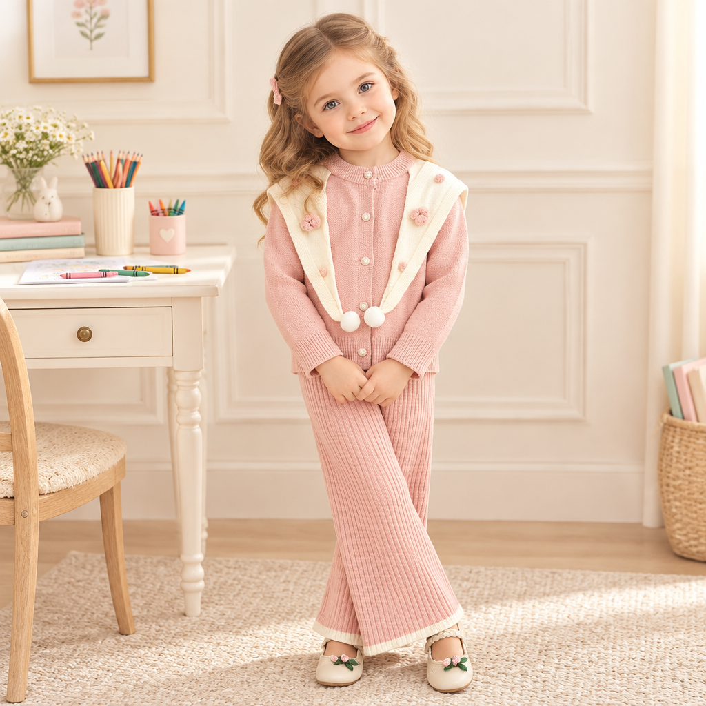 Set din doua piese Azelia Roz