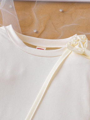 Rochie cu detalii Miana Crem