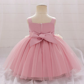 Rochie cu detalii Abana Roz