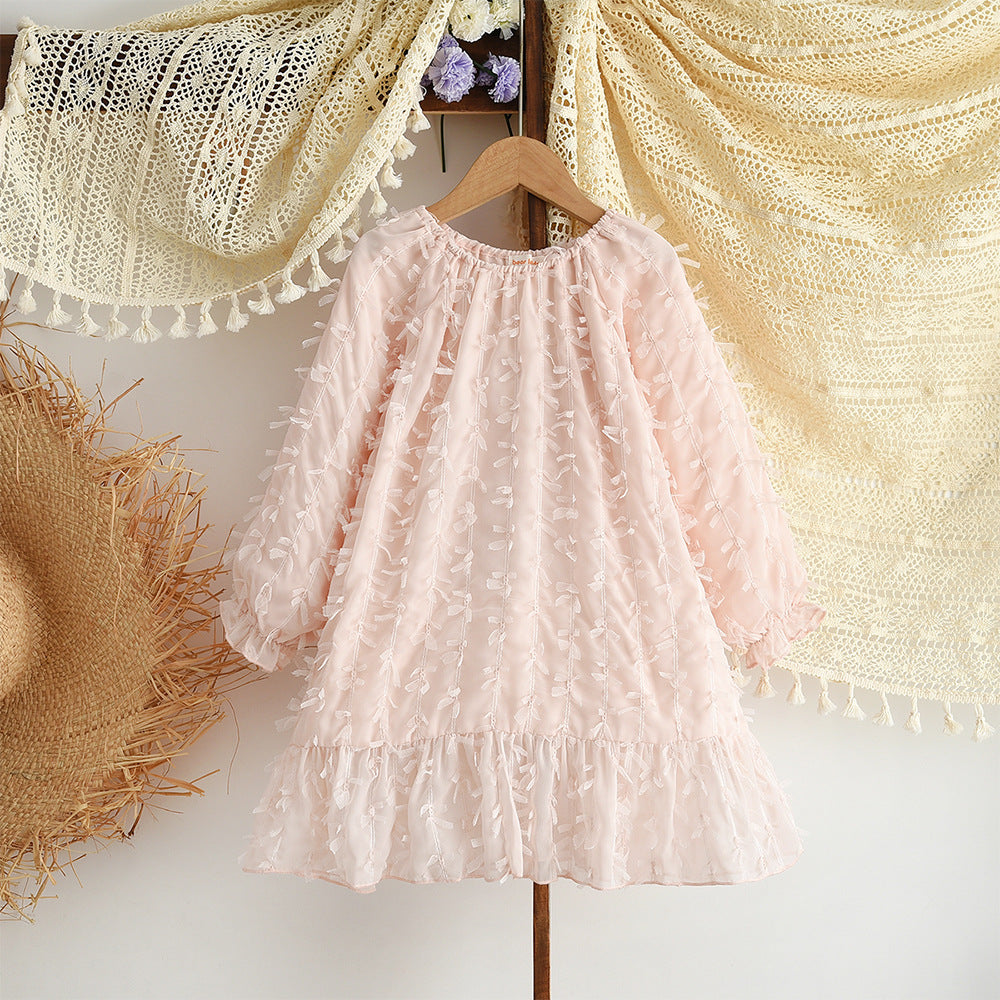 Rochie cu detalii Laran Roz