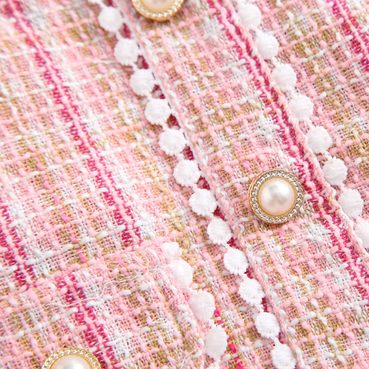 Rochie cu detalii Yulima Roz