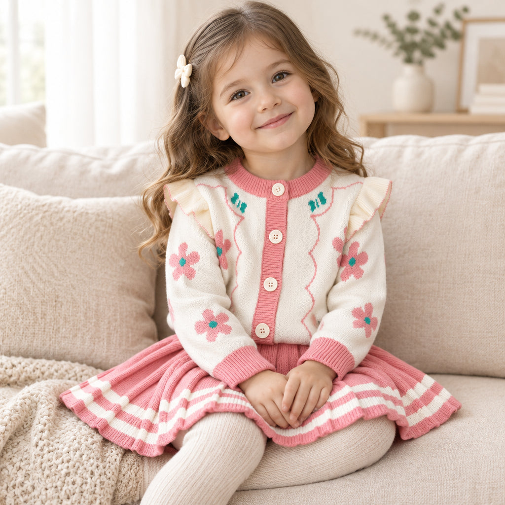 Set din doua piese Camisa roz