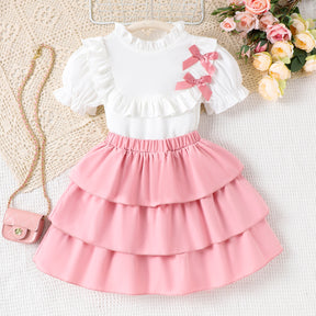 Set din doua piese Venlora Roz