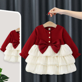 Rochie cu detalii Amira Rosu