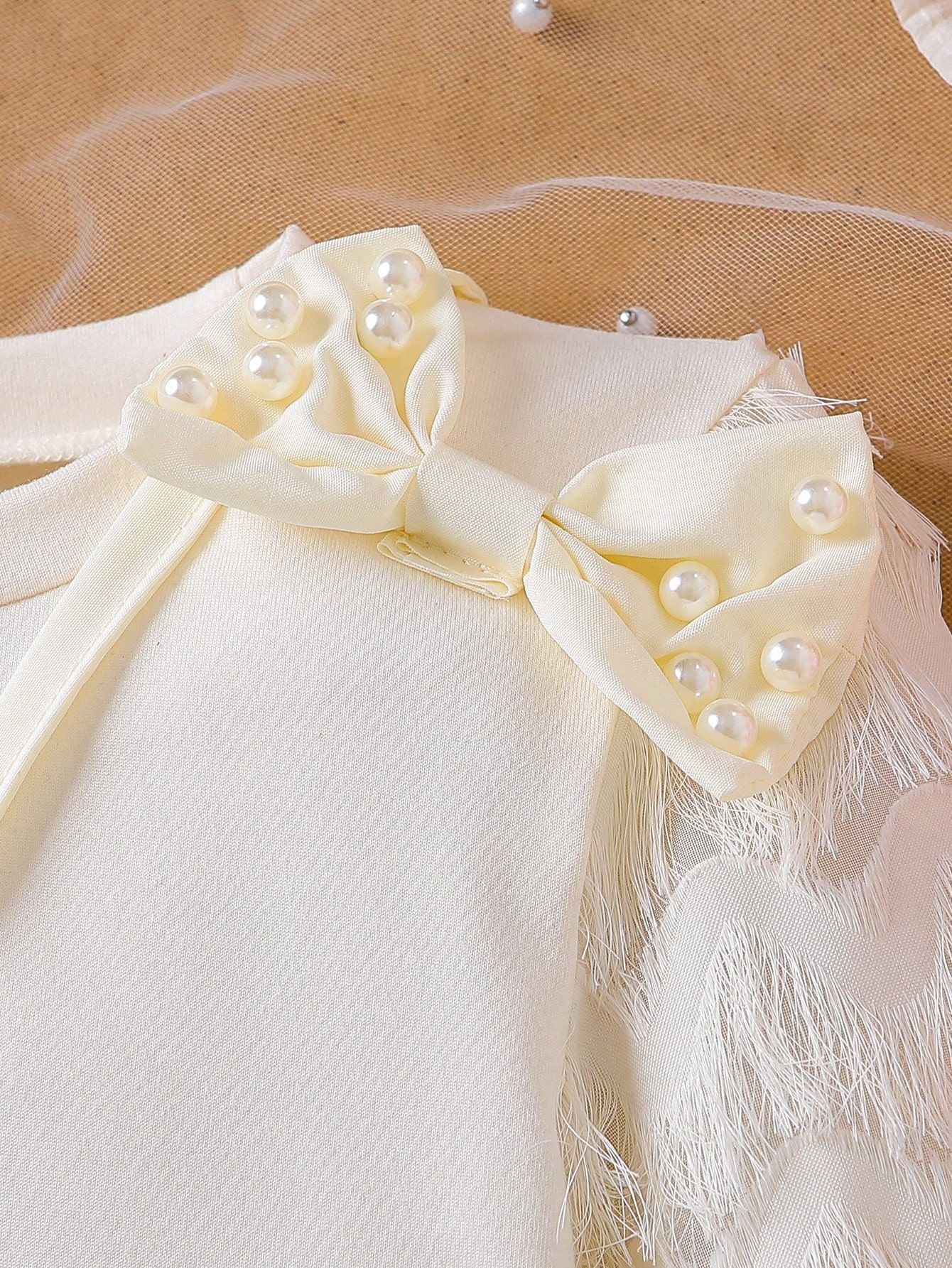 Rochie cu detalii Miana Crem