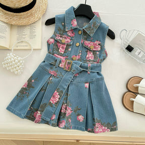 Rochie cu detalii Inary Albastru
