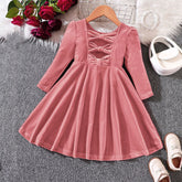 Rochie cu detalii Lurua Roz