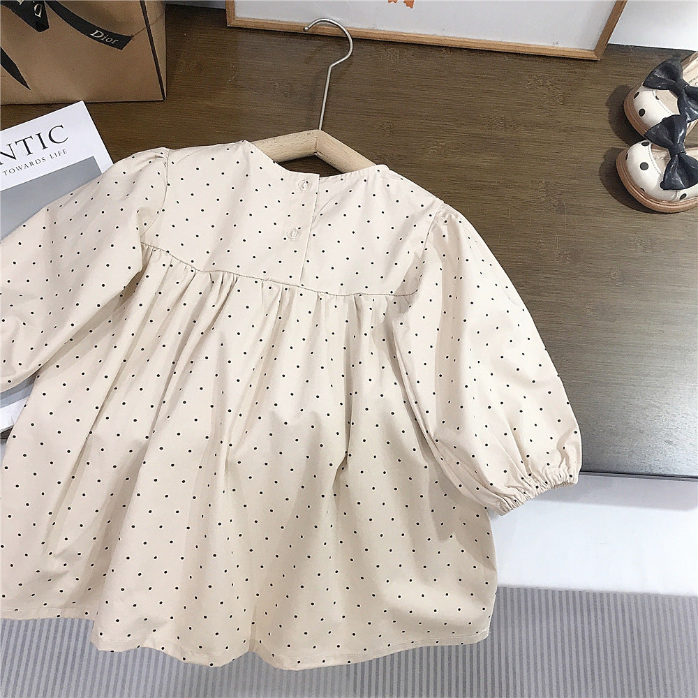 Rochie cu detalii Mamra Crem