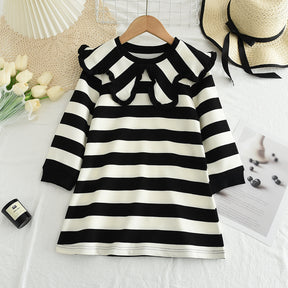 Rochie cu detalii Enona Negru