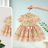 Rochie cu detalii Selmira Roz