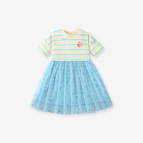 Rochie cu detalii Renata Albastru