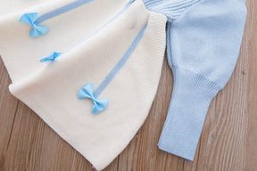 Rochie cu detalii Renasy Albastru