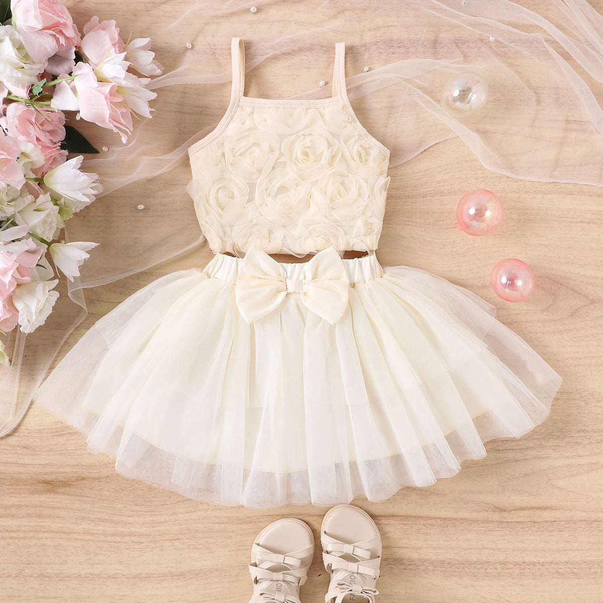 Set din doua piese Solenya Crem
