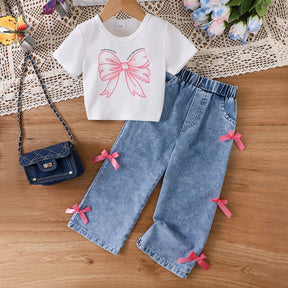 Set din doua piese Luxeira Alb