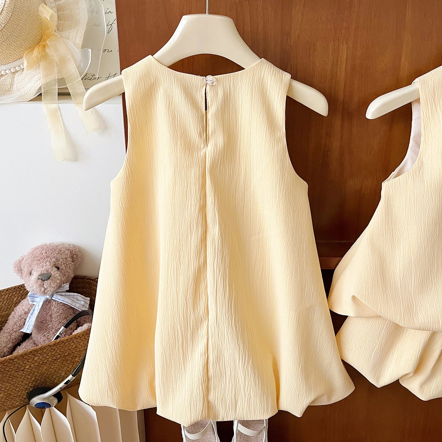 Rochie cu detalii Crisy Galben