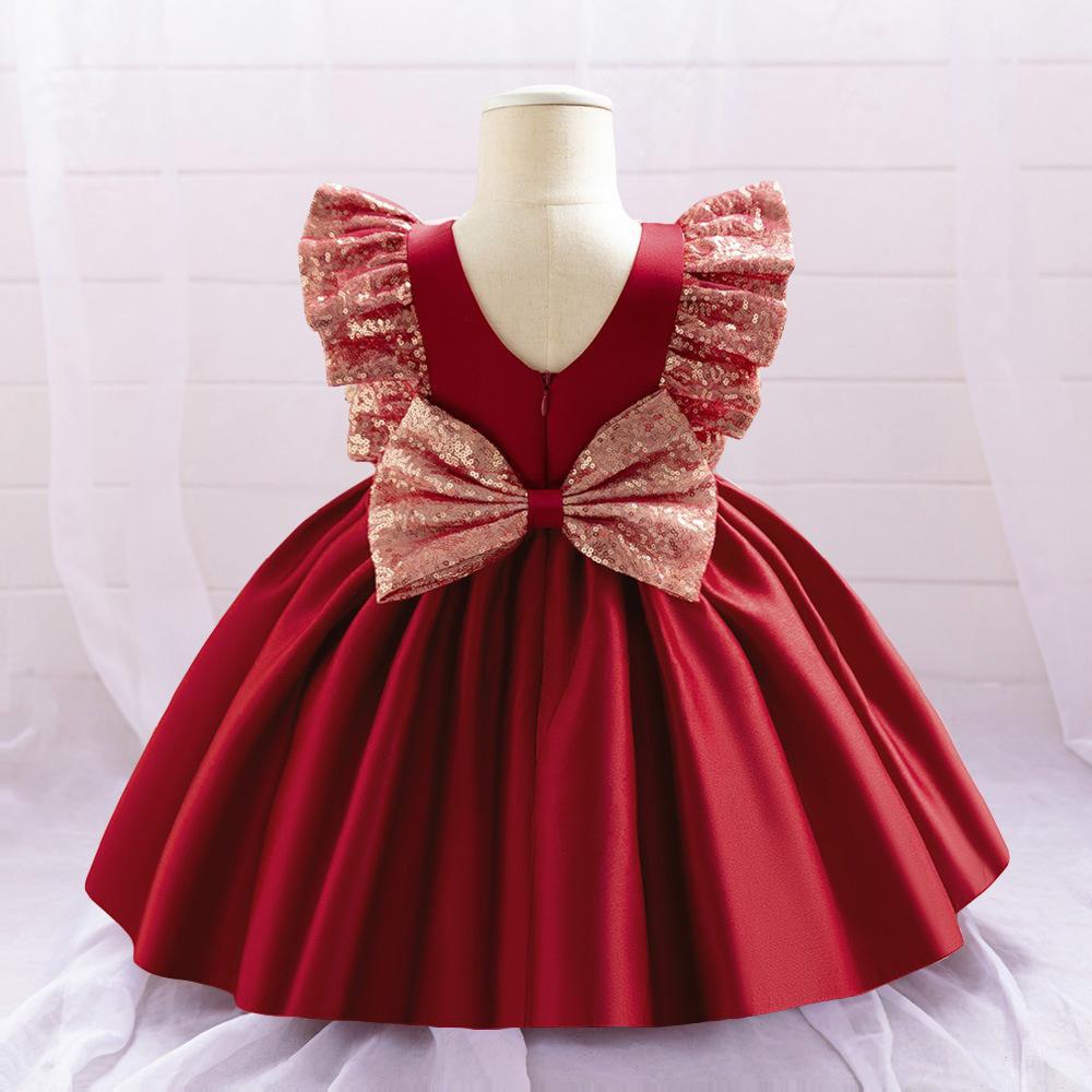 Rochie cu detalii Caligo Rosu
