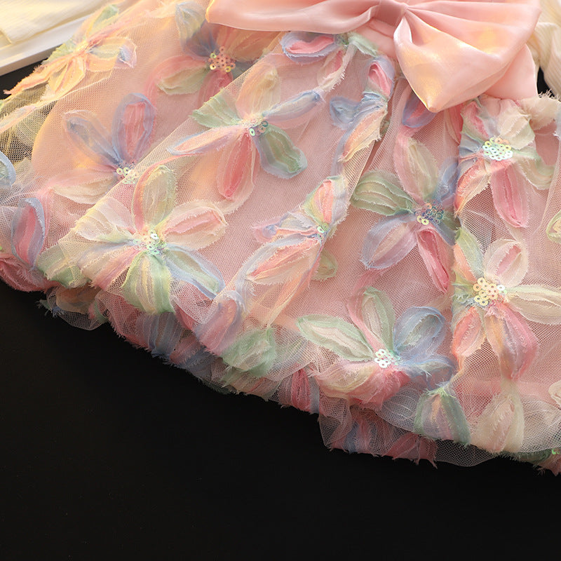 Rochie  cu detalii Ardina Roz