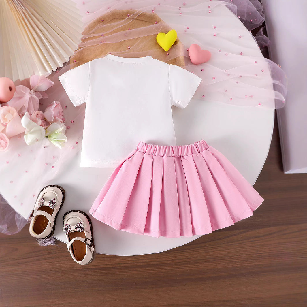 Set din doua piese Zenari Roz