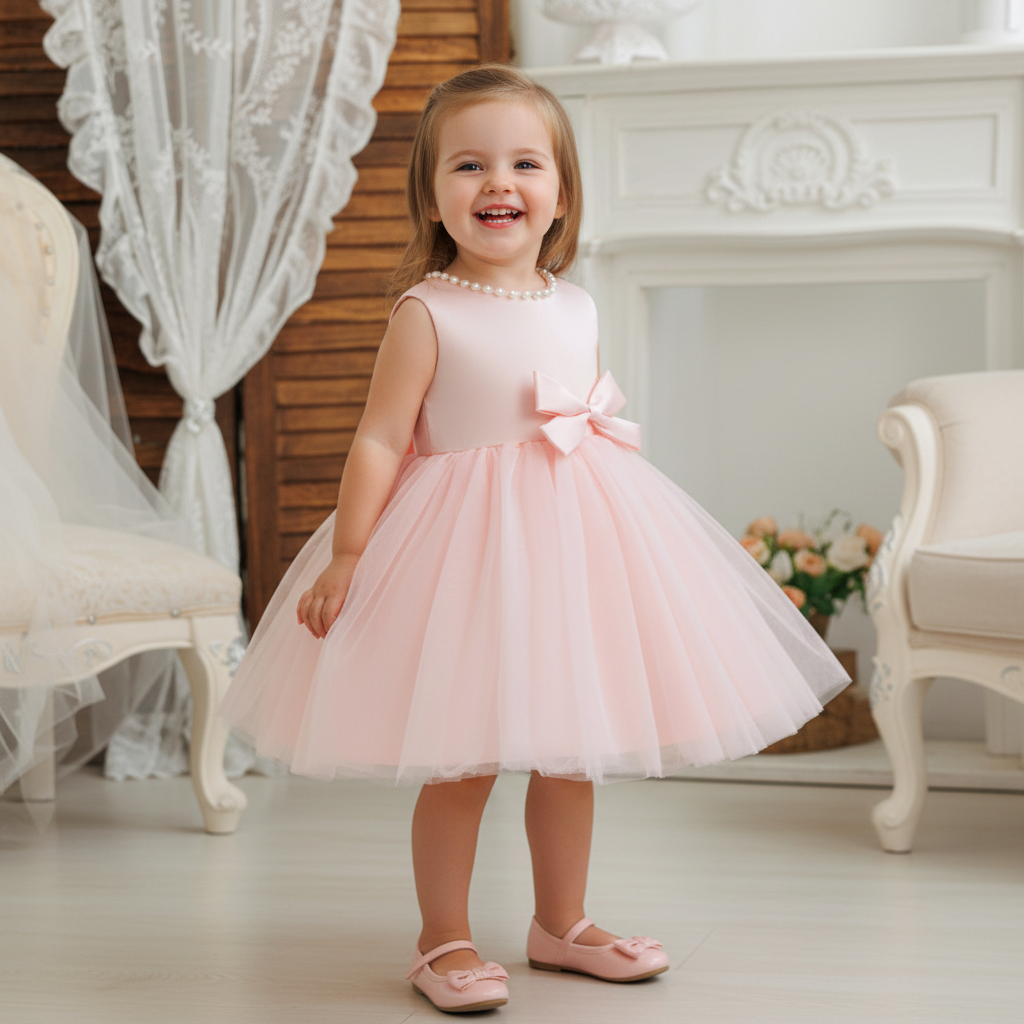 Rochie cu detalii Oriel Roz