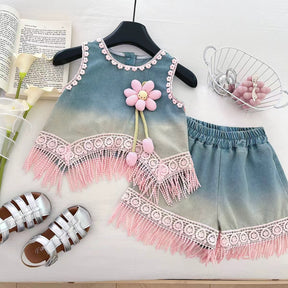 Set din doua piese Caira Albastru