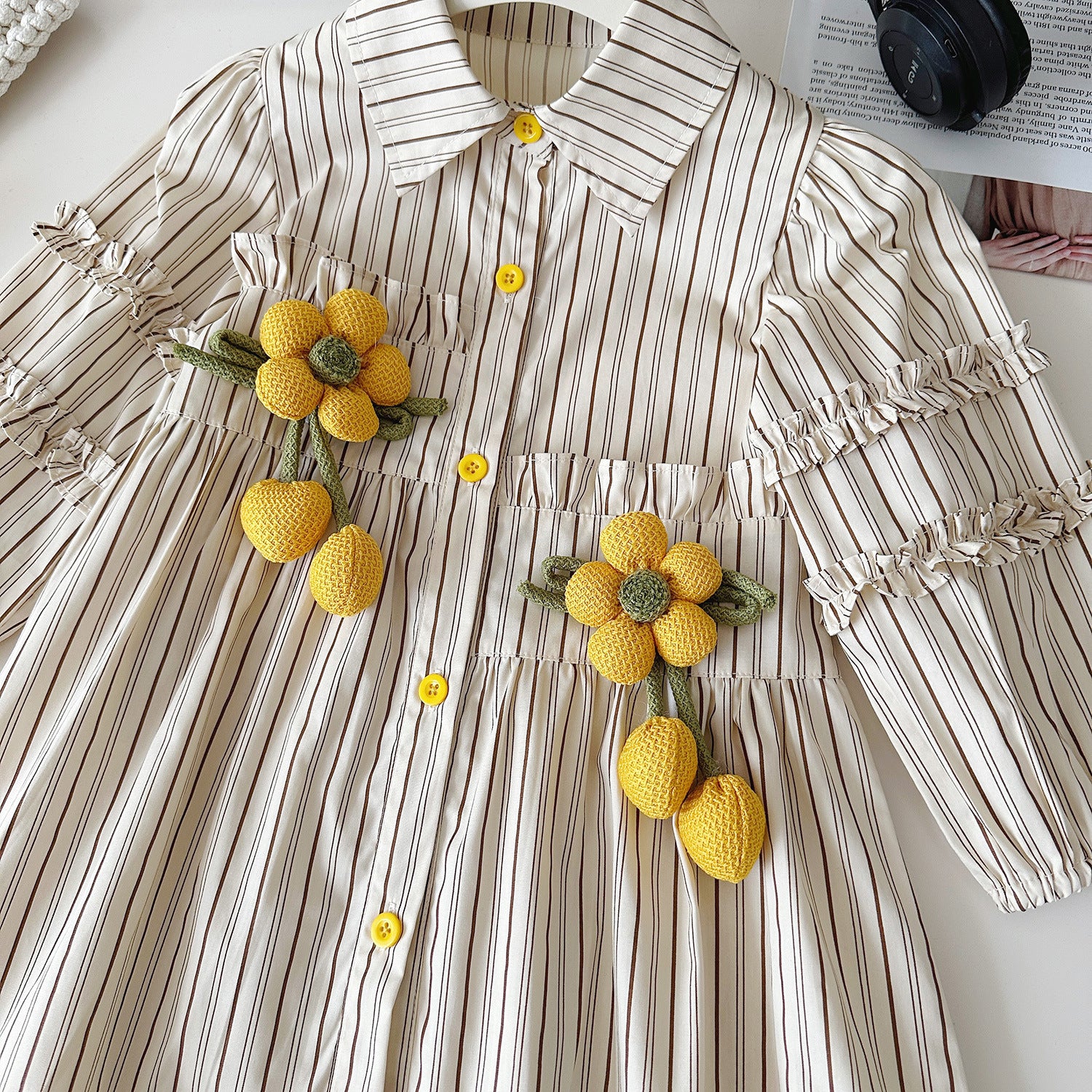 Rochie cu detalii Serty Crem