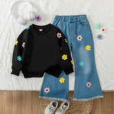 Set din doua piese Losira Negru