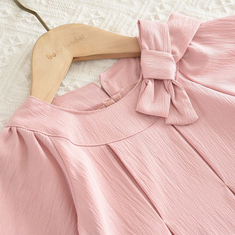 Rochie cu detalii Rosay Roz