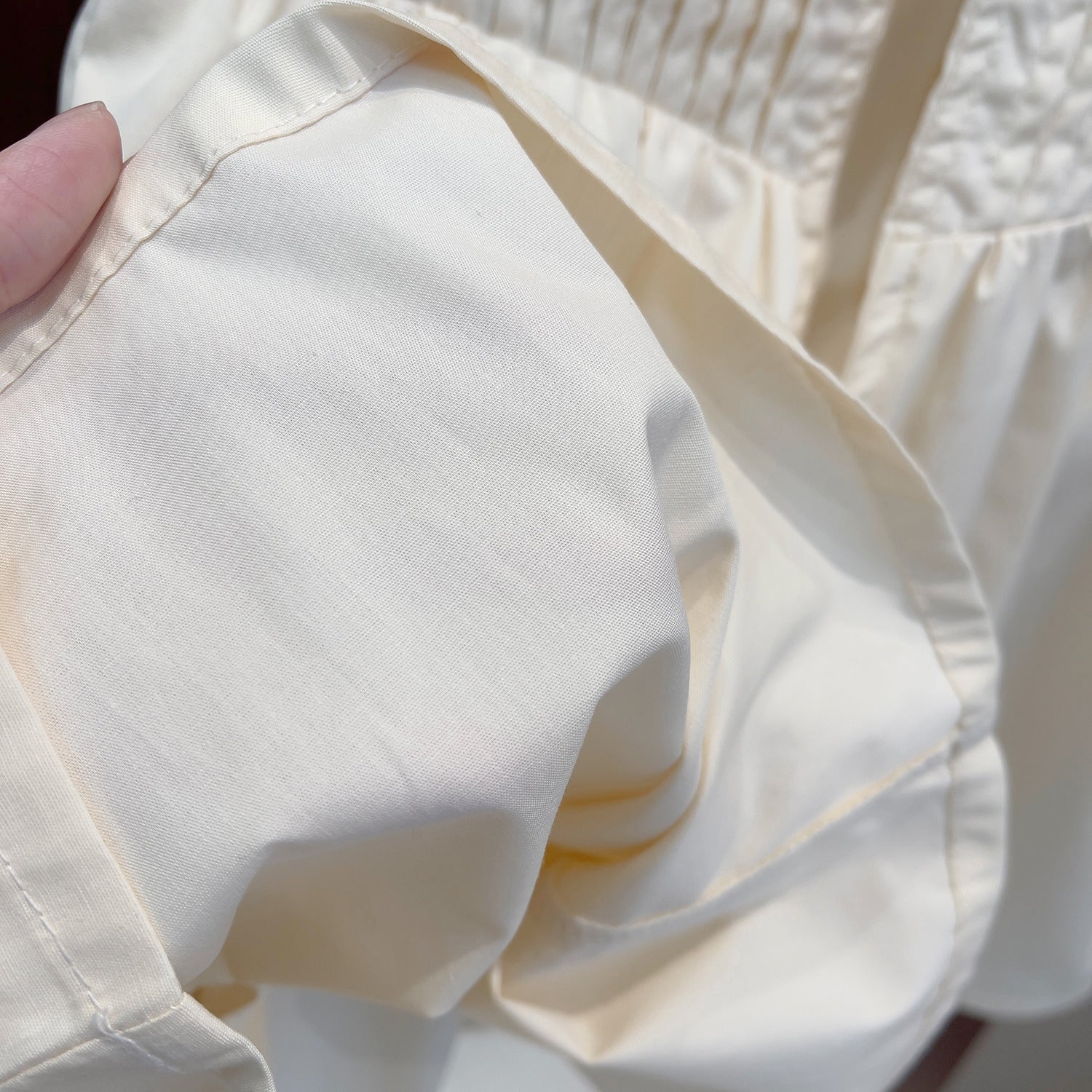 Rochie cu detalii Ilvara Crem
