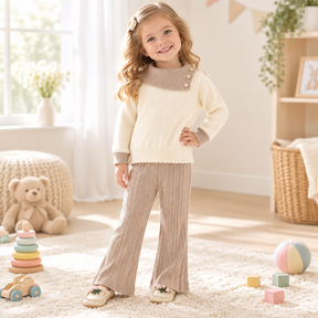 Set din doua piese Alysa Crem