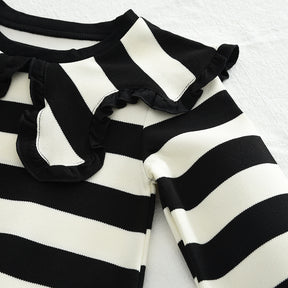 Rochie cu detalii Enona Negru