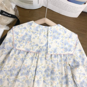 Rochie cu detalii Anasya Albastru