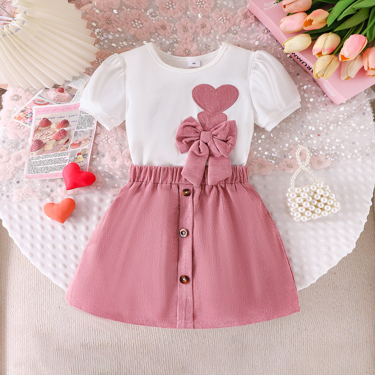 Set din doua piese Giuly Roz