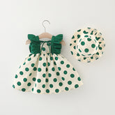 Rochie cu palarie Samera Verde