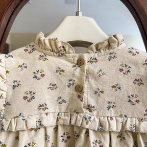Rochie cu detalii Lirza Crem