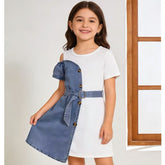 Rochie cu detalii Tenery Alb