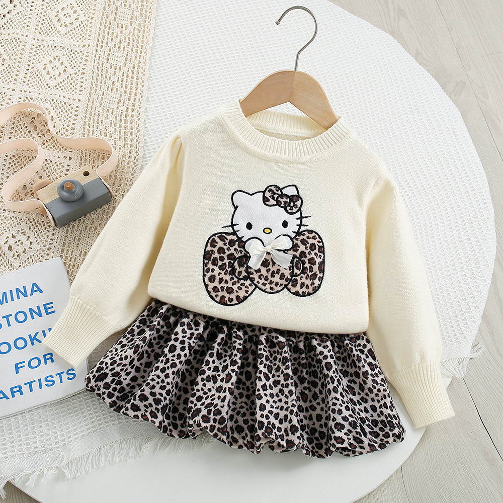 Set din doua piese Kitty Gri