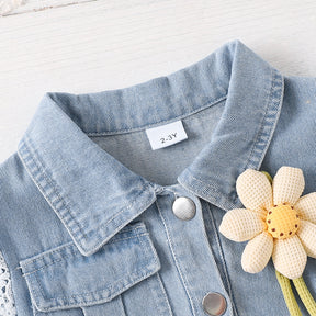 Rochie cu detalii Kael Albastru