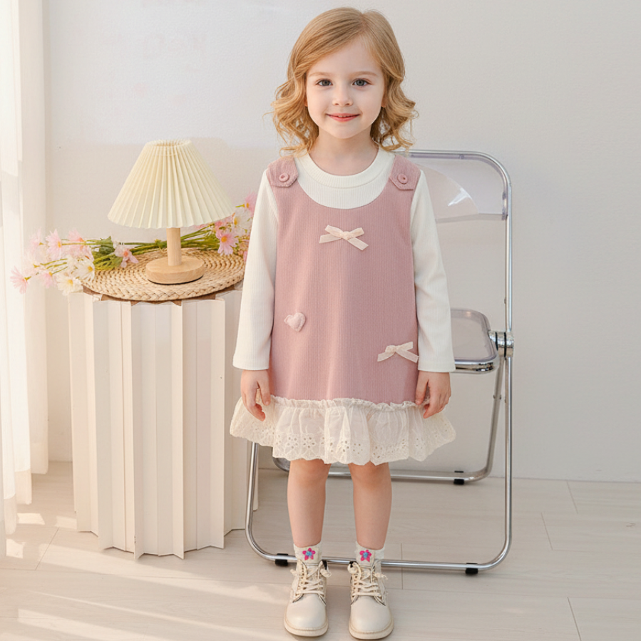 Rochie cu detalii Welda Roz