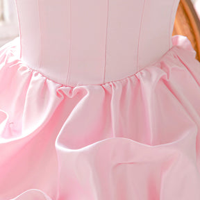 Rochie cu detalii Terena Roz